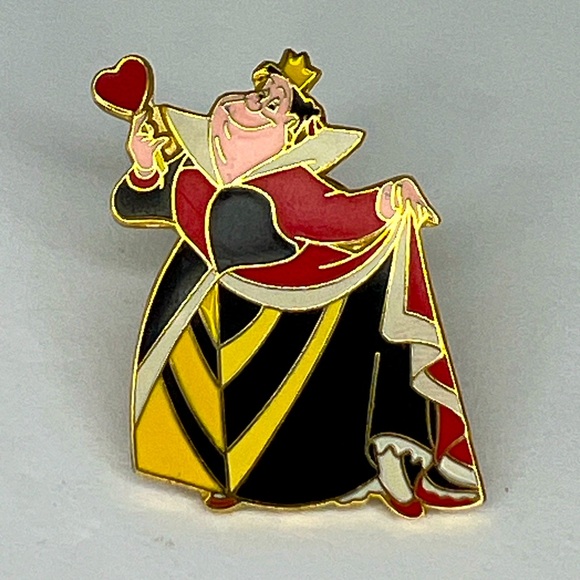 Disney Pin Queen of Hearts Alice in Wonderland 1999 Vintage - Picture 1 of 5